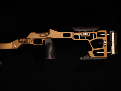 Eurus Burnt Bronze FX King Dynamic Panthera  PCP Chassis Back Half