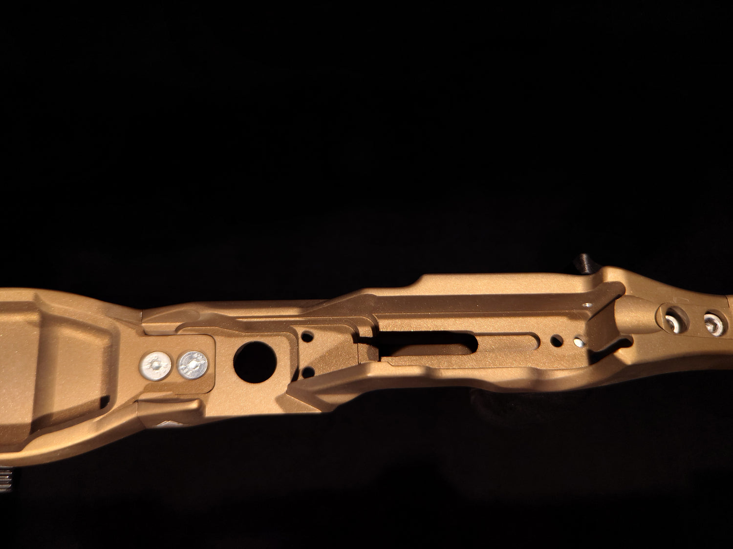 Eurus Burnt Bronze FX King Dynamic Panthera  PCP Chassis Block Cut Out