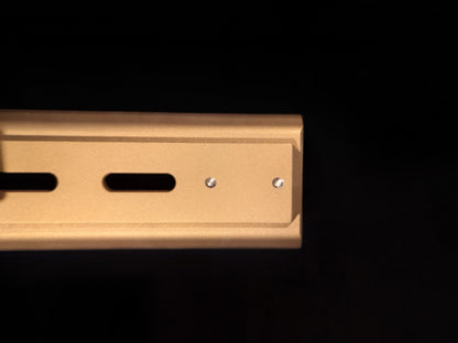 Eurus Burnt Bronze FX King Dynamic Panthera  PCP Chassis Bottle Mount